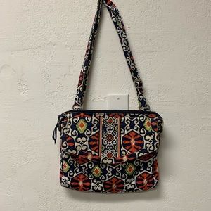 Vera Bradley Sun Valley Hipster Crossbody Purse 10 x 12 x 2